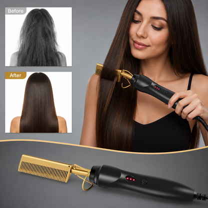 Peine 2 en 1 Hot Comb